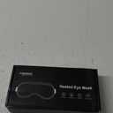 Heated Eye Mask for Dry Eyes, ingeware Eyes Heating Pad with Temperature Timer Control Warm Eyes Compress (Dark Grey)