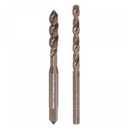 uxcell M5 x 0.8 Spiral Flute Tap and 4.2mm Twist Drill Bit Set, Metric M35 Cobalt High Speed Steel Machine Threading Screw Thread Tap Tool for Stainless Steel