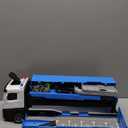 Carrier Truck Race Track Toddlers Toys, Foldable 3 Layer Track Playset, Toy Truck Transport Car Carrier & 8 Race Cars, Truck Car Kids Toys Xmas Gifts for Age 3 4 5 6+ Years Old Boys Girls (Blue)