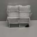 6 Pack Small Stackable Storage Drawers, Acrylic Bathroom Makeup Organizer, Plastic Storage Bins For Vanity, Under sink, Kitchen Cabinets, Pantry, Home Organization