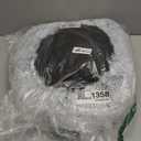 Amazon Basics Washable Donut Pet Bolster Faux Fur Bed with Removable Cover, Anti-Slip Bottom for Dog, Grey, 23" x 23"