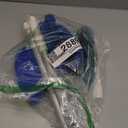 Qaestfy Shower Bathtub Tub Tile Scrubber Cleaning Brush with 51'' Handle, 5 Non-Scratch Scouring Pads, Adjustable Long Handled Scrub Brush for Cleaning Shower Bathroom Vessel Sinks Toilet Wall Floor