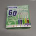 Comdian 60 Pcs Toothbrush Bulk Disposable, Travel Toothbrushes Pack, Soft Bristle Individually Wrapped and Good Cleaning for Kids, Adult and The Elderly. Suitable for Hotel, Travel, Home, Donated