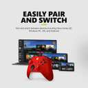 Xbox Wireless Gaming Controller | Pulse Red | Console, PC, & Android | Textured Grip | Wireless, Bluetooth, USB-C Connectivity