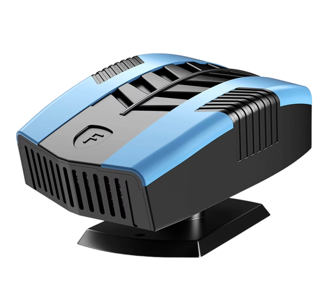 Steadline 12V Car Heater And Cooler,Dual Function Defroster And Fast Heating Warmer,Portable Vehicle Accessory For Winter Driving Comfort And Holiday Travel Safety