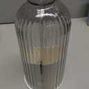 Toothbrush Holders with Sliding Lid, Rotating 3 Slots Bathroom Organizer Countertop, Tooth Brush Toothpaste Holder Bathroom Counter Stand Sink Organizer Caddy for Vanity Makeup Brushes Holder (White+Transparent Black)