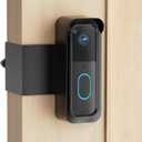 Blink Doorbell Mount, Anti-Theft Doorbell Camera Mount for Blink Video Doorbell 1st Gen & 2nd Gen, No Block Sensor & Night Vision, Doorbell Camera Mount Bracket with Rain Cover