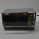 BLACK+DECKER 4 Slice Toaster Oven - Stainless Steel