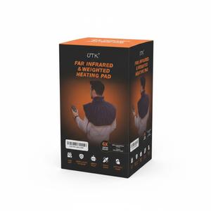 Far infrared & weighted heating pad