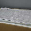 Lordear 36 Drop in Kitchen Sink - 36 x 19 Inch Topmount Kitchen Sink 16 Gauge Stainless Steel Single Bowl Deep Handmade Overmount Kitchen Sink with Drain Strainer