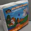 Dono Dog Diaper Liners for Male and Female Dogs, Super Absorbent Dog Booster Pads, 150ct Disposable Doggie Diaper Inserts Fit Reusable Male Belly Bands, Wraps, Washable Period Panties, Regular