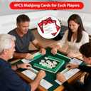 Mahjong Cards 2026, Large Print Easy to Read, Waterproof Tear-Resistant Mah Jongg Guide Cards, Easy-to-Read & Understanding for Mahjong Fans