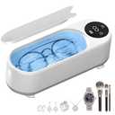 Ultrasonic Jewelry Cleaner Machine, Professional 48KHz Ultra Sonic Cleaner for Jewelry, Eyeglass, Rings, Watch Band, Dentures, Sonic Cleaner with One-Touch Operation, Digital Timer, for Home Use