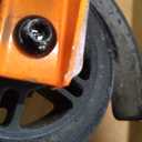 Mongoose Force 100 Folding Scooter, for Kids Age 5+, Orange and Black