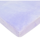 American Baby Company Heavenly Soft Chenille Fitted Mini Crib Sheet 24" x 38", Warm and Cozy Chenille Portable Sheet, Lavender, for Boys and Girls, Fits Most Pack N Play Mattresses