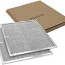 AMI PARTS BPS1FA30 Aluminum Filter (2pcs) Compatible With B-roan Range Hood-11-3/4" X 14-1/4" X 3/8" (Silver)