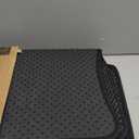 Universal Car Floor Mats, 3D Mesh Fabric All Weather Waterproof Car Floor Liners,With Anti-Slip Granule Backing&Driver Heel Pad,Efficient Dust&Dirt Resistant for Sedan,SUV,Truck,Van,Set of 4pcs