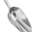 Cast Aluminum Utility Scoop, 5-Ounce - Round Bottom, Small ice scoop For Multi-Purpose Use, With Finger Groove Handle (Hand Wash Only) 5 oz.