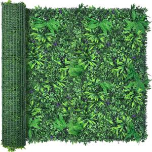 ODTORY Artificial Greenery Wall, 6FT x 12FT(72 SQFT) Fake Plant Roll