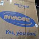 Invacare 9000 XT High Performance Lighter Weight Wheelchair, With Desk Length Arms, 20" Seat Width, 9XT_33131, Black Satin