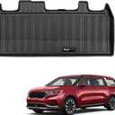 Custom Trunk Liner for 2022-2024 2025 Kia Carnival Cargo Mat All Weather TPE Rubber Protection Mat (Cargo Liner)