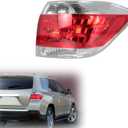 Right Tail Light Rear Tail Lamp Assembly Replacement for 2011-2013 highlander Passenger Side 815500E070 TO2801185