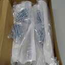 homdiy 10 Pack 5 Inch Black and Gold Cabinet Handles - Cabinet Pulls for Kitchen Cabinets, Dresser Drawers & Wardrobe Hardware, Durable Zinc Alloy with Matte Finish (5" Hole Centers)