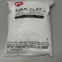 BOHS White Modeling Foam Clay Lite - 500 Grams, Squishy,Soft, Air Dry -for Flower Mirror,Cosplay,Fake Bake, Slime Supplies- 1.1 Lbs