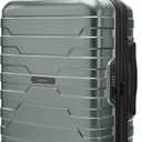 BAGSMART Carry On Luggage 22x14x9 Airline Approved with Spinner Wheels,Lightweight 20 Inch Luggage with TSA Lock,Expandable Hard Shell Carry On Suitcases for Men Women,Olive