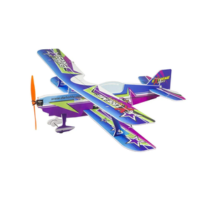 Viloga Mini RC Plane Kit PP Foam Airplane, 450mm Wingspan Pitts 3D Aerobatic Biplane Model Kit to Build for Adults, DIY Sport Airplane for Indoor & Park Flyer (KIT)