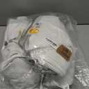 102 Inch 100% Blackout Linen Pleated Curtain 60 Inch Wide 1 Panel for Living Room Pinch Pleat Back Tab Black Out Drapes Memory Shape Heat Reducing 2 Layer Curtain Bedroom Sliding Door 102 Inches Long