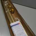 AIZESI Tension Curtain Rod 41-126 Inch(4-10Ft),1.26'' Diameter,Long Heavy Duty Adjustable No Drill Shower Curtain Rod for Windows, Balcony, Room Divider – Gold