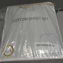 Shilucheng 100% Cotton King Size Sheets Set - 600 Thread CountLuxury Egyptian Cotton Bed Sheets5-Star Hotel Quality Sheets, Breathable & Cooling, 16 Inch Deep Pocket - 4 Piece (Black, King)