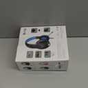 H-10 Gaming Headset for PS4, Xbox One, PC, PS5, Nintendo Switch, Stereo Wired Noise Cancelling Over Ear Headphones with Mic for Kids Adults, Bass Surround, Soft Memory Earmuffs, Blue