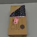 SHONMISEN Bamboo Matcha Whisk Set -Matcha Whisk (Chasen),Whisk Holder(White),Sifter,Tea Scoop and Tea Spoon