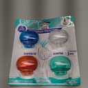 GuruNanda Brush Pods - Toothbrush Cover for Manual & Electric Toothbrush, Keeps Toothbrush Fresh & Clean, Travel Accessories with Natural Essential Oil Vapors, 4 Pack