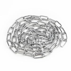 304 Stainless Steel Chain Link -5/32" 13.12ft Metal Chain Heavy Duty Safety Chain for Swing, TrailerAnti-Theft, Pet Dog, Home Outdoor Camping, Pendant Light Hanging Mirror Hanging