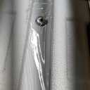 SONGMICS 6 LEDs Mirror Jewelry Cabinet, 47.2-Inch Tall Lockable Wall or Door Mounted Jewelry Armoire Organizer with Mirror, 2 Drawers, 3.9 x 14.6 x 47.2 Inches, White UJJC93W