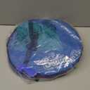 SwimWays Spring Float Premium Papasan Pool Lounger, Inflatable Pool Floats Adult with Fast Inflation for Ages 15 & Up (Papasan Blue (New Version))