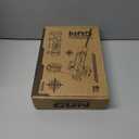 YoPoll WaRiot Automatic Electric Squirt Gun for Adults Kids, Automatic Squirt Gun with 26FT Range, Super Blaster Soaker High Capacity Pistol for Beach Swimming Toy LED Electric Water Gun (1BK) (Black)