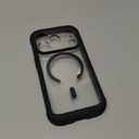 OtterBox iPhone 17 Pro Max Defender Series Pro XT Clear Case - Dark Side - Black - Tough, Rugged & Durable iPhone Case, Snaps on MagSafe