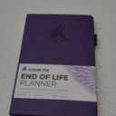 Clever Fox End of Life Planner  Final Arrangements Organizer for Beneficiary, Will Preparation, Last Wishes & Funeral Planning, A5 (Purple) (A5 (5.8'' x 8.3''), Purple)