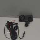 Dash Camera for Front and Inside Car Security - Dual Dash Cam 1080P Car Video Recorder with Audio, 2'' IPS Screen, Night Vision, G-Sensor, WDR