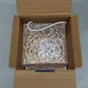 RICHMYC Ocean Wave Projector Light, 16 Colors Gradual Rotating Water Lamp with Remote Control, Beach Decor Sea Themed Northern Lights Projector for Office Bedroom Bar Restaurant(Wood)