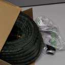 Garden Hose 100 FT, Heavy Duty Water Hose with Aluminum Fittings, Puncture Proof All-weather, Ultra-Lightweight and Flexible, Watering and Cleaning for Outdoor, Lawn