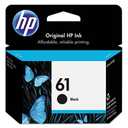 HP 61 Black Noir Ink Cartridge | Works with Printer Series: DeskJet 1000, 1010, 1050, 1510, 2050, 2510, 2540, 3000, 3050, 3510; ENVY 4500, 5530; OfficeJet 2620, 4630 | Eligible for Instant Ink | CH561WN