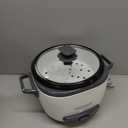 BLACK+DECKER 16-Cup Rice Cooker, RC516, 8-Cup Uncooked Rice, Steaming Basket, Removable Non-Stick Bowl, One Touch