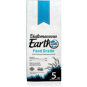 DiatomaceousEarth Food Grade Diatomaceous Earth 5lb | 100% Organic, All-Natural Powder | Safe for Humans & Pets | OMRI Listed for Organic Use