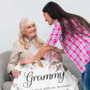 2 x Grammy Gift Blanket 60" x 50" - Grammy Gifts for Grandma - Grammy Birthday Gifts - Gifts for Grammy from Grandchildren/Grandkids