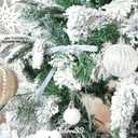 2 x Dusty Blue Velvet Ribbon Christmas Bow 5 x 7 Inches Premade Blue Bows for Christmas Tree Hanging Decorations Gift Wrapping Wreaths Crafts Outdoor Indoor Home Decor Wedding, Pack of 24